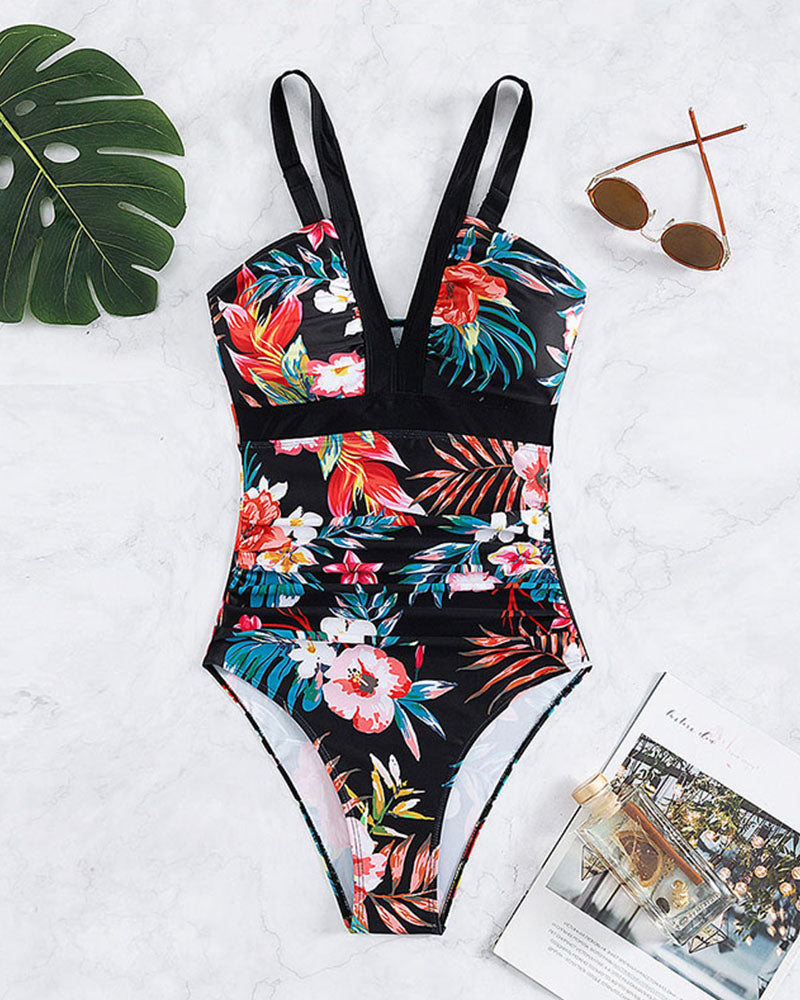 Muse & Valeur | Floral Swimsuit for Women
