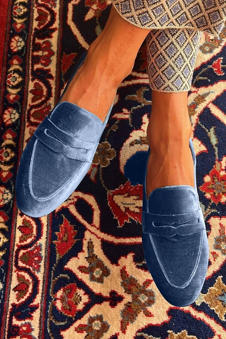 Muse and Valeur | Velvet Loafers
