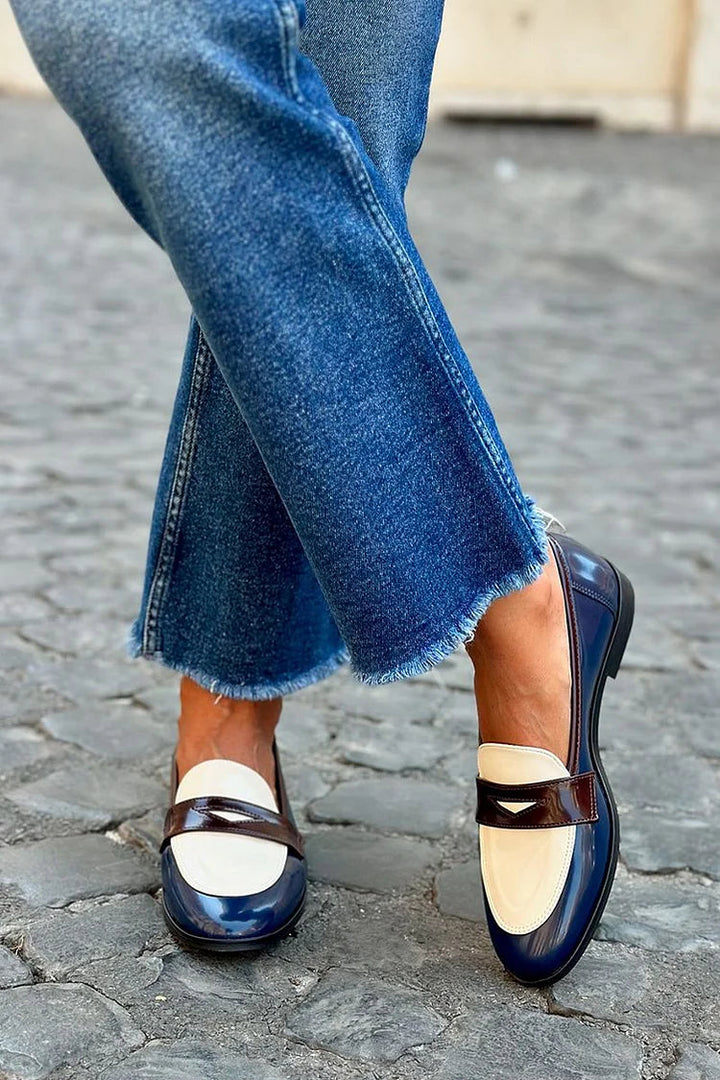 Muse and Valeur | Loafer - Navy Blue