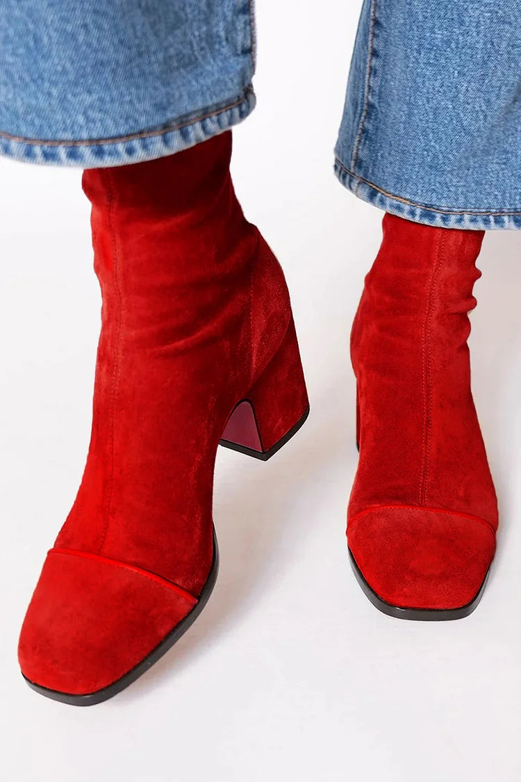 Muse and Valeur | Mid-Heel Ankle Boot