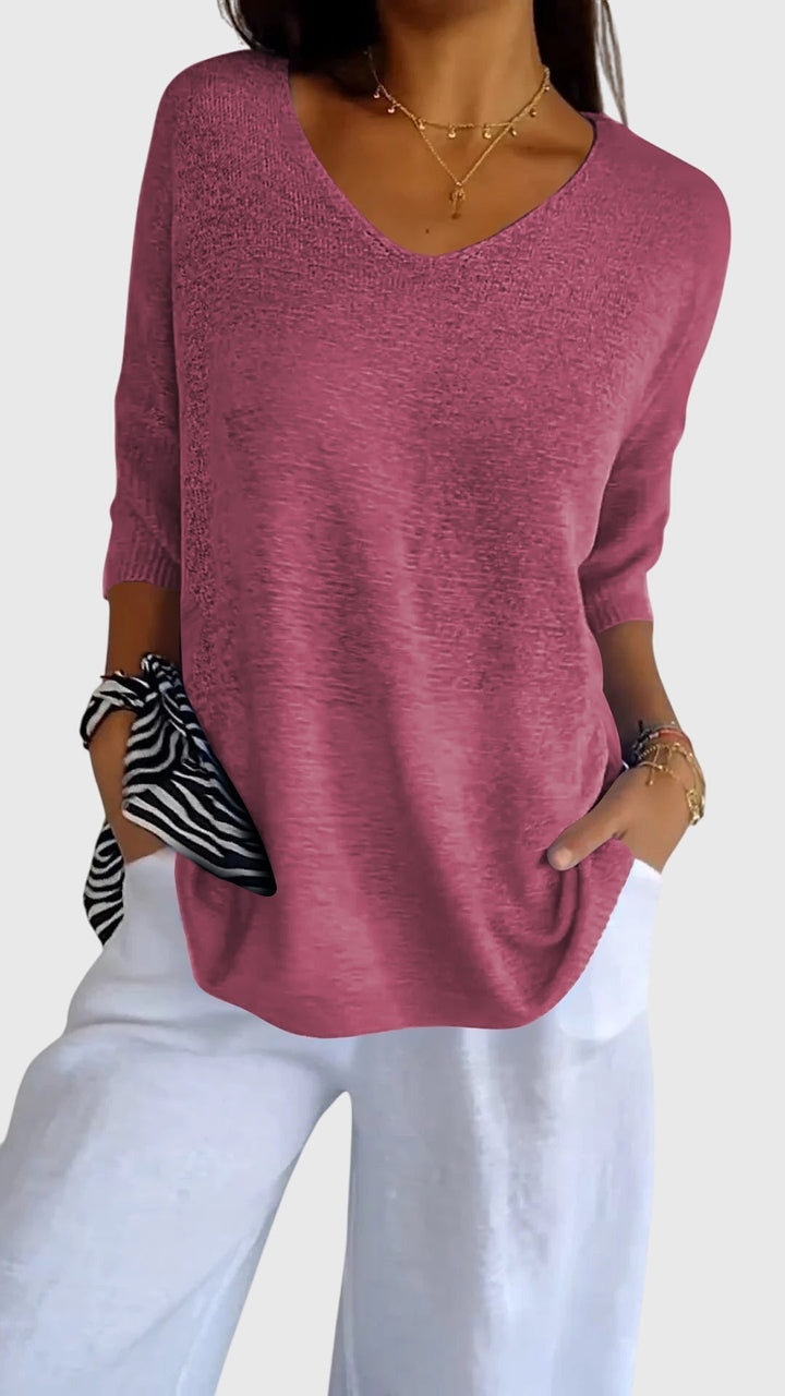 Muse and Valeur | V-Neck Top