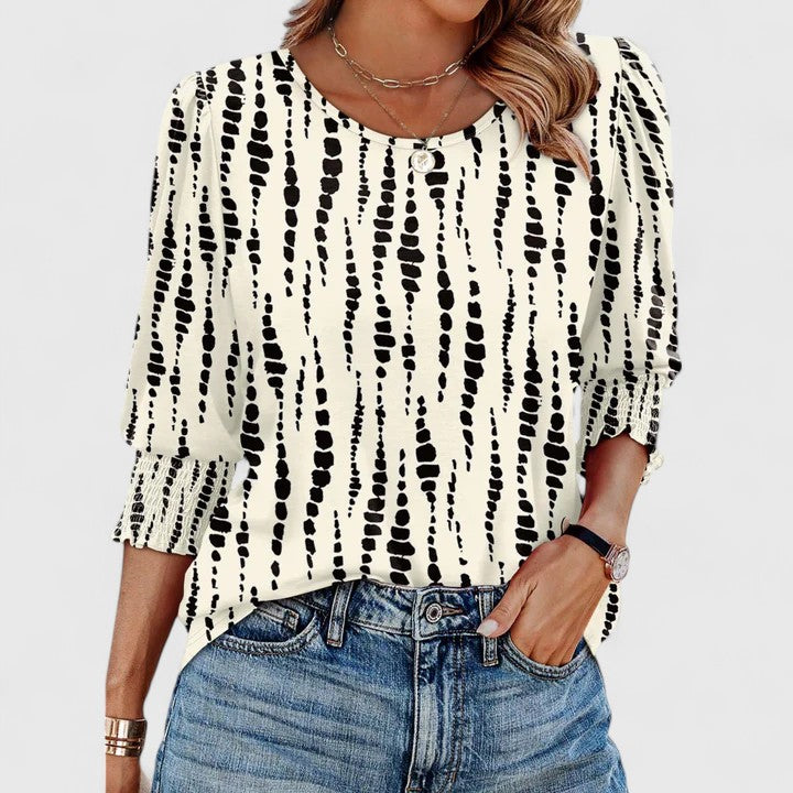 Muse and Valeur | Smocked Top