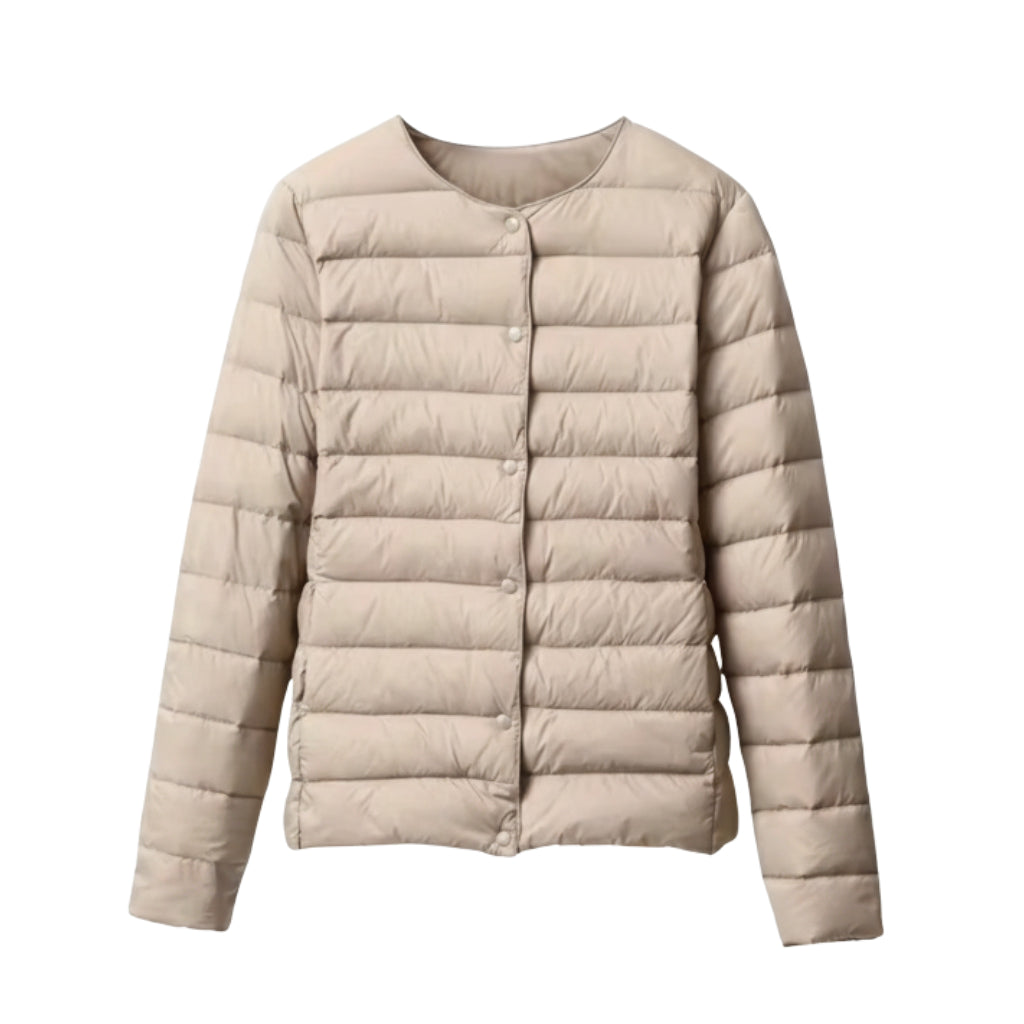 Muse and Valeur | Women's Lightweight Quilted Puffer Jacket