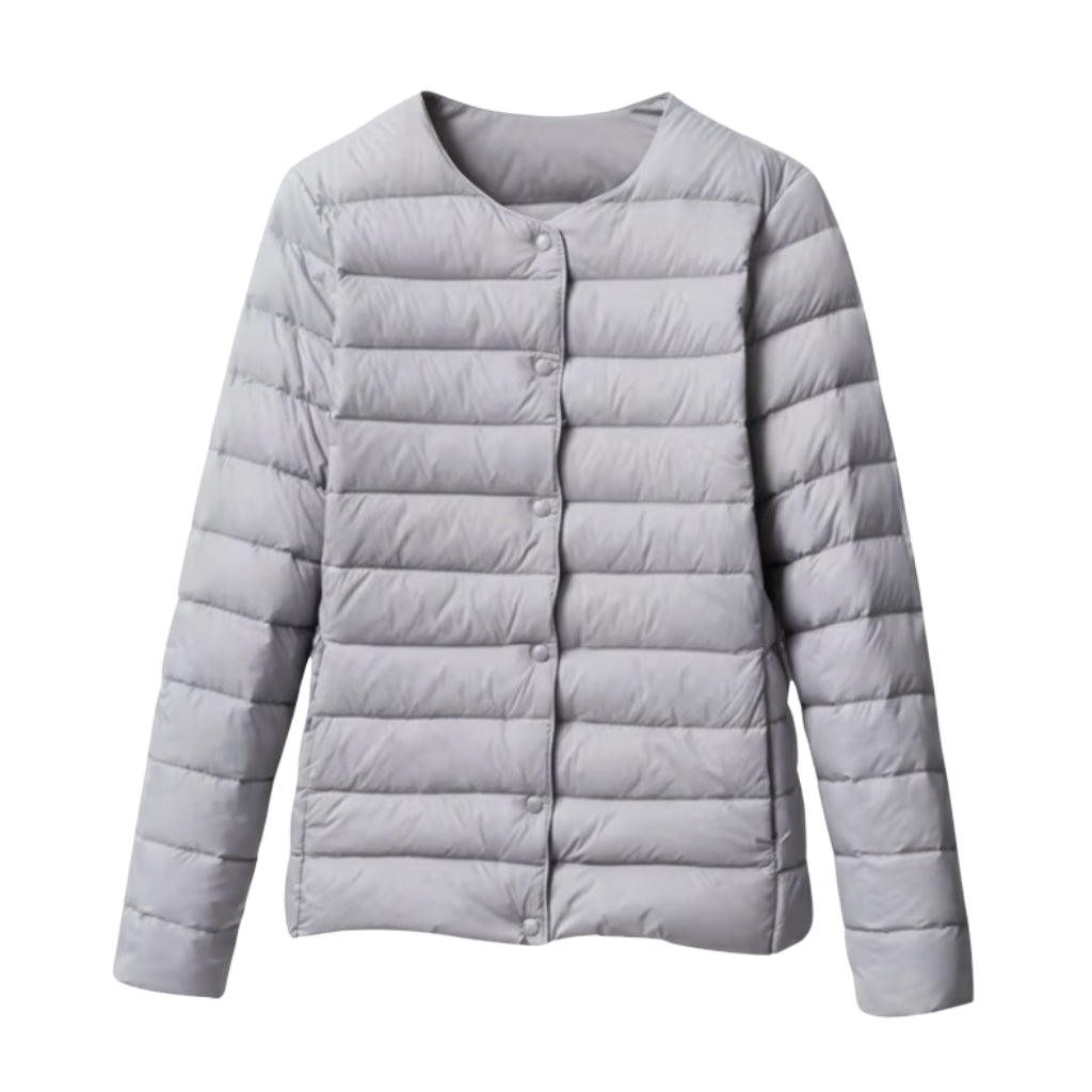 Muse and Valeur | Women's Lightweight Quilted Puffer Jacket