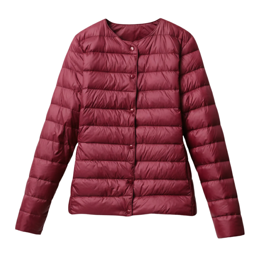 Muse and Valeur | Women's Lightweight Quilted Puffer Jacket