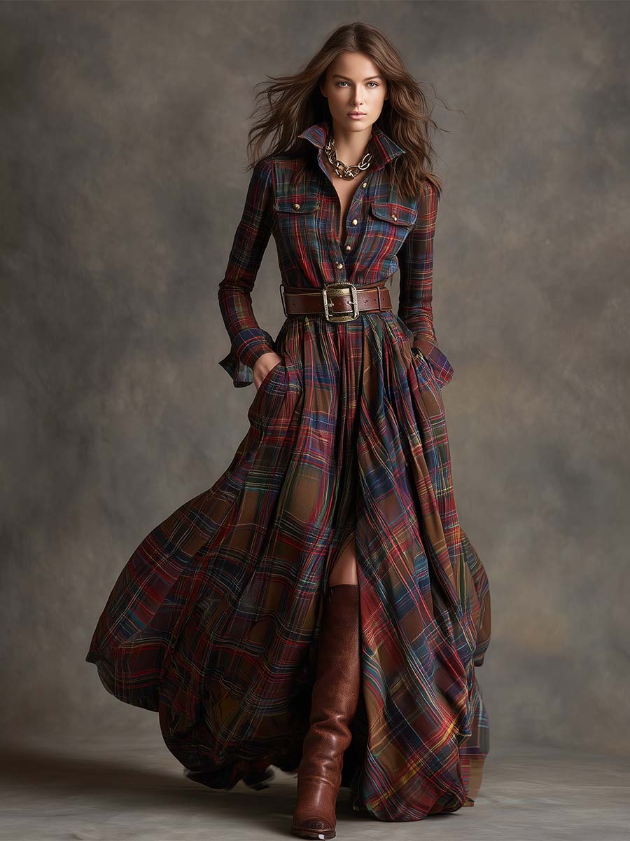 Muse and Valeur | Classic Button-Up Shirt Dress
