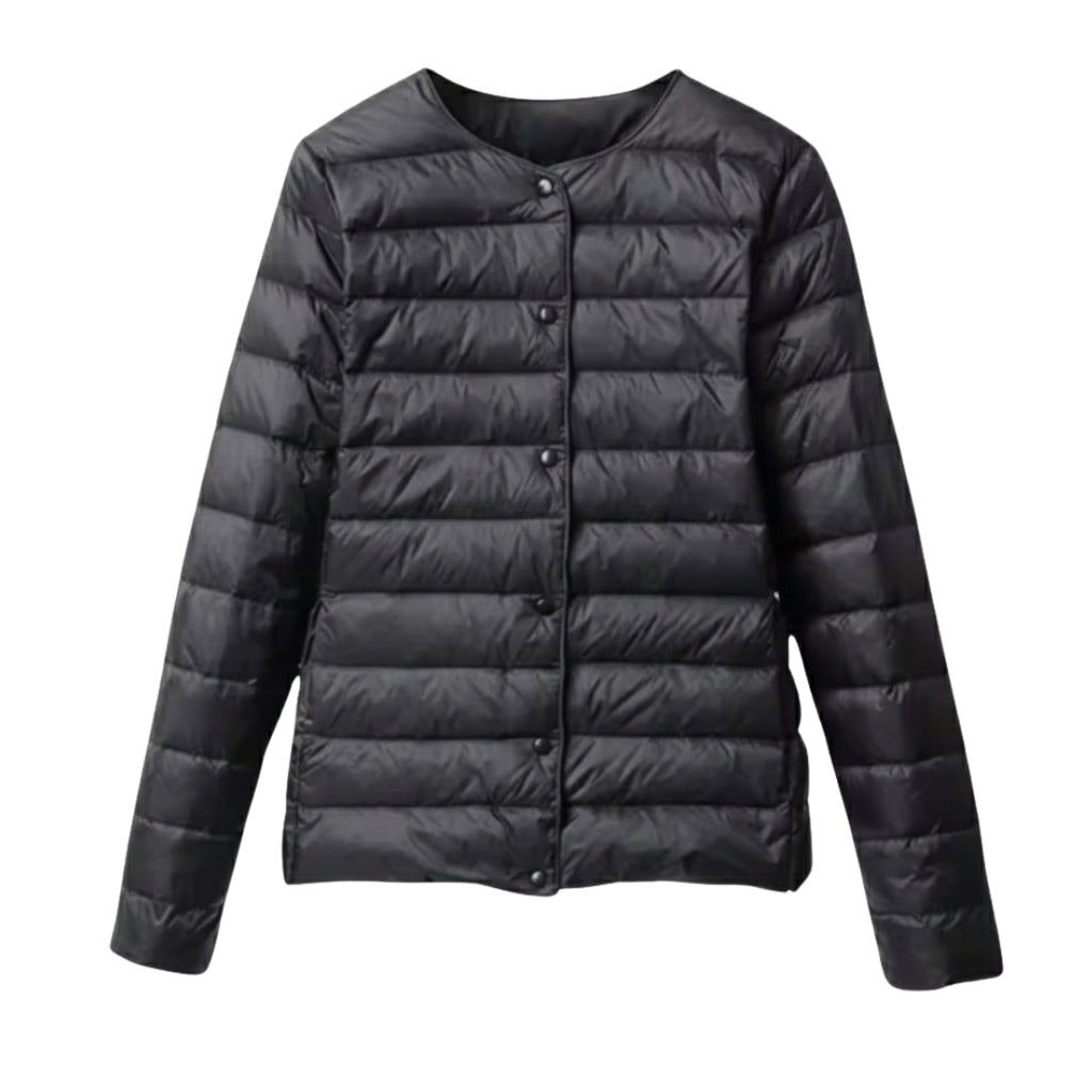 Muse and Valeur | Women's Lightweight Quilted Puffer Jacket