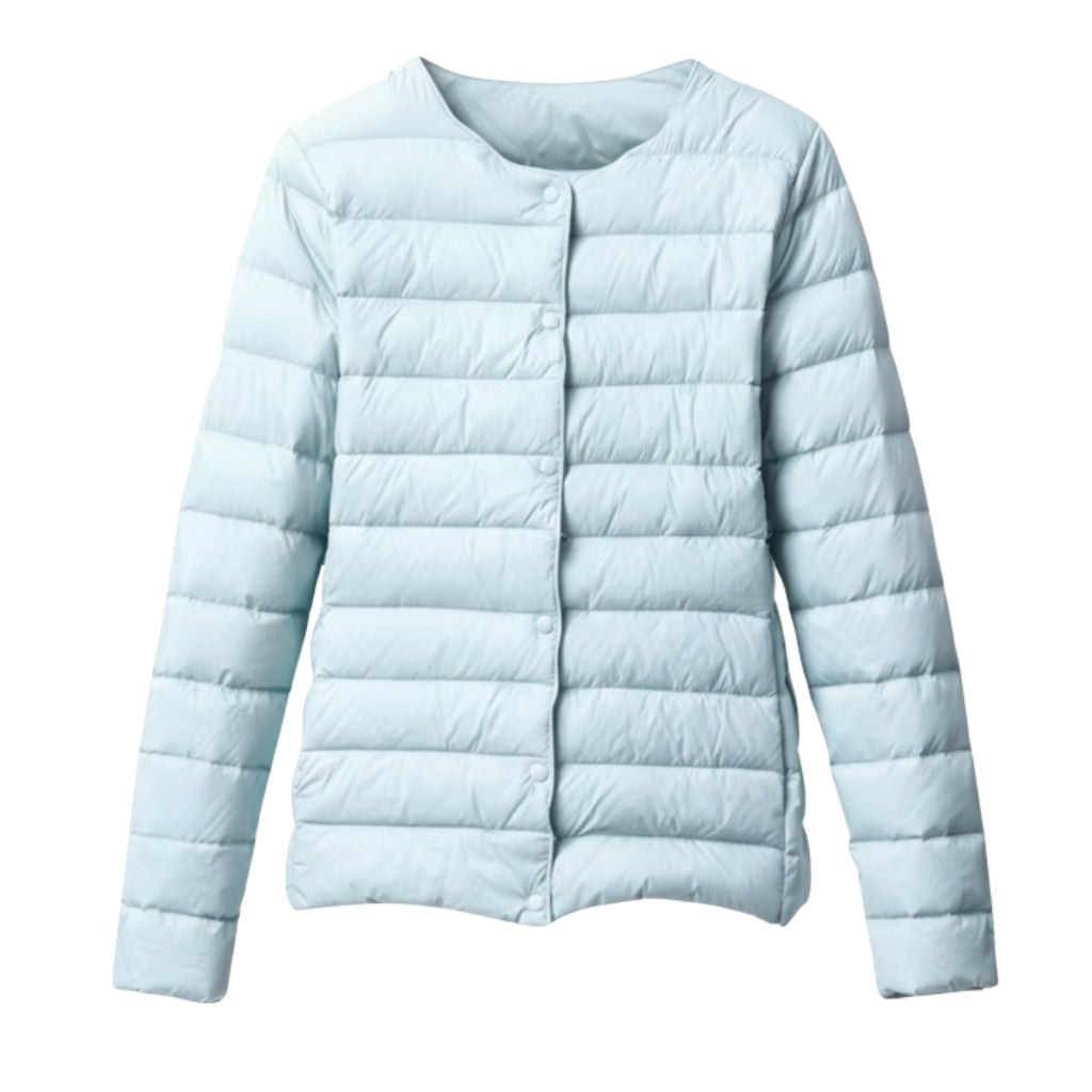 Muse and Valeur | Women's Lightweight Quilted Puffer Jacket