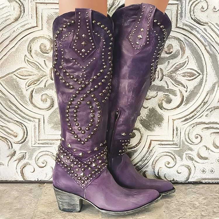 Muse and Valeur | Knee-High Boots | Western