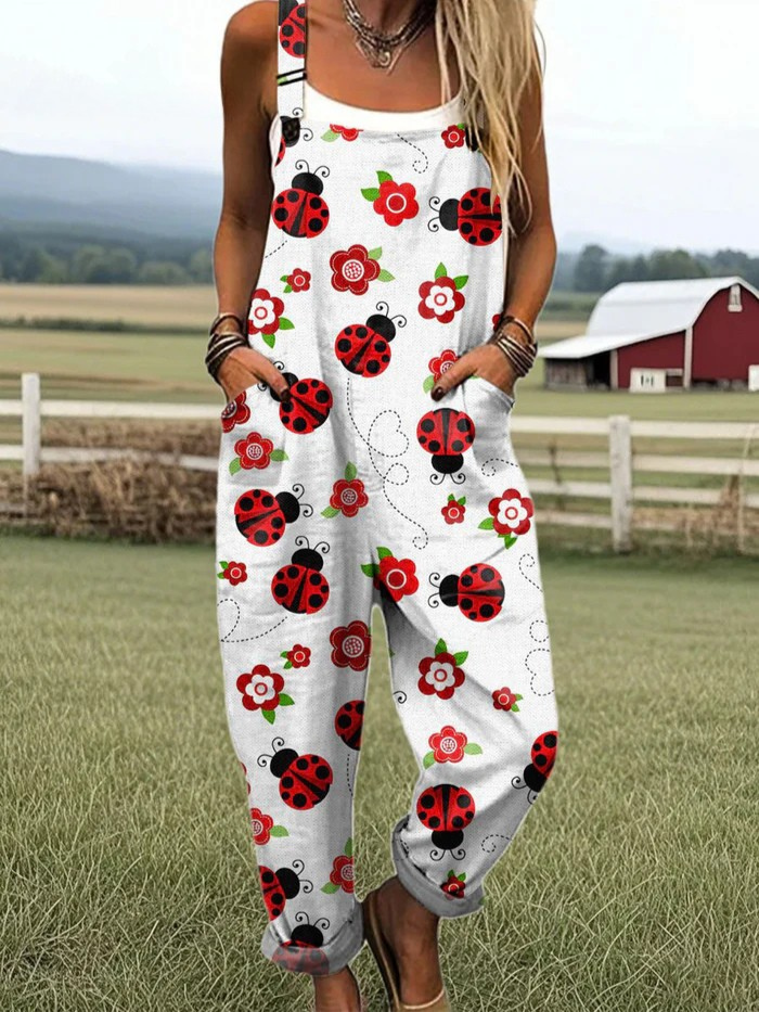 Muse & Valeur | Wide-Leg Jumpsuit for Women in Bloom Haven