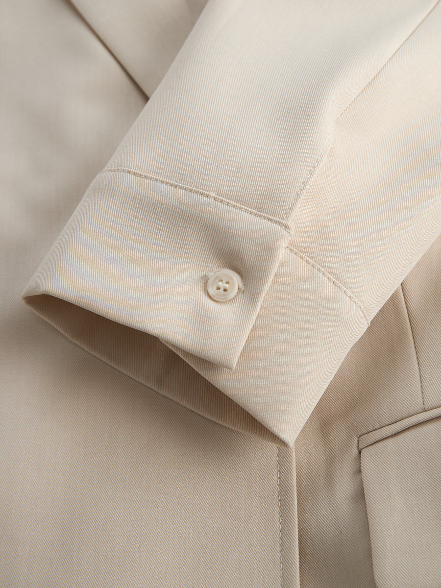 Muse & Valeur | Tailored Blazer-Inspired Mini Dress With Belted Waist