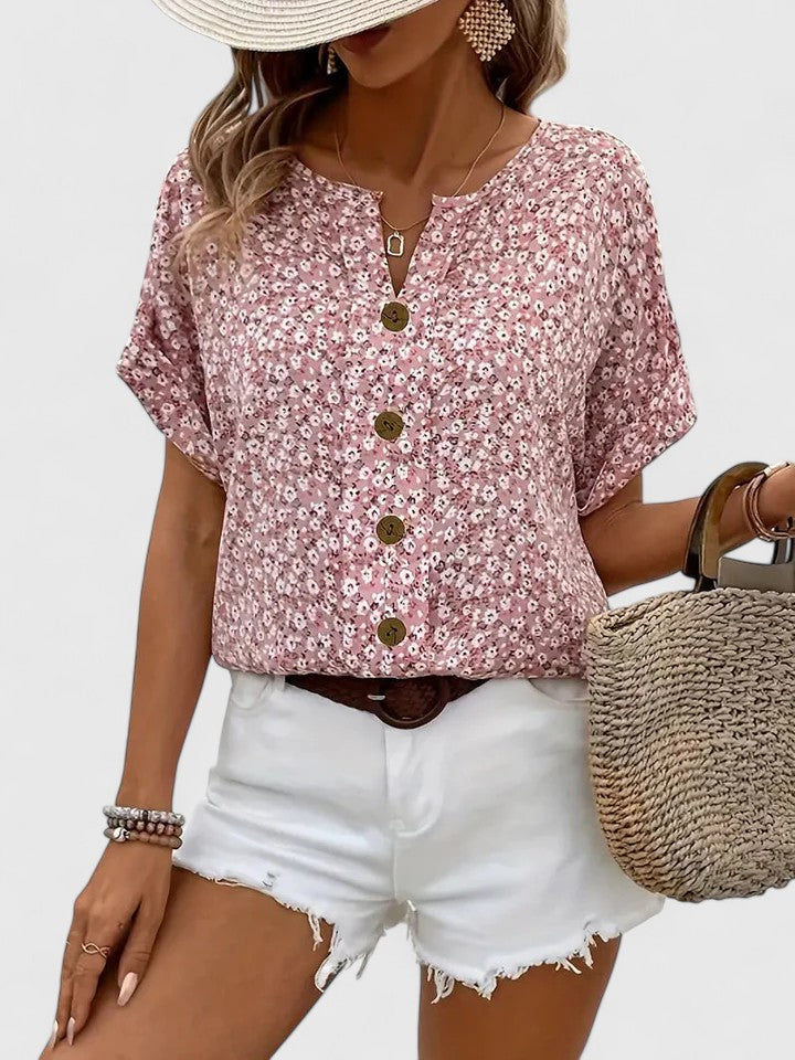 Muse and Valeur | Floral Summer Top