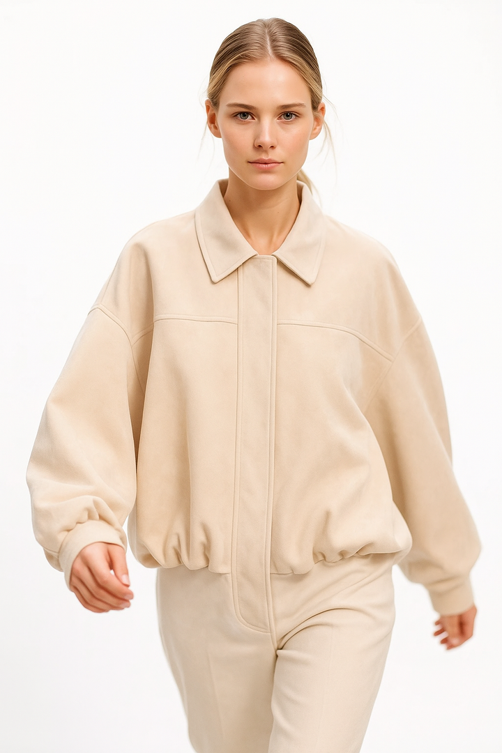 Muse and Valeur | Women's Suede Bomber