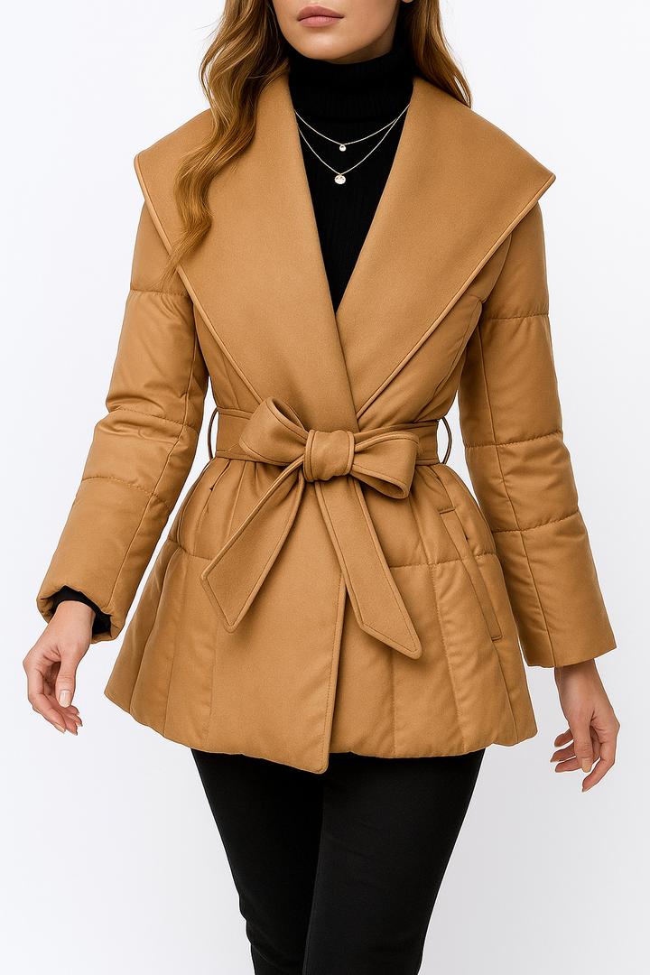 Muse and Valeur | Belted Down Jacket