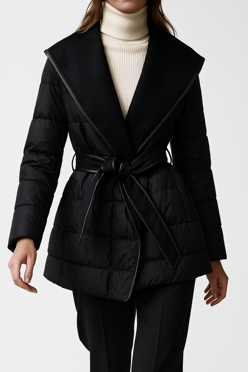 Muse and Valeur | Belted Down Jacket