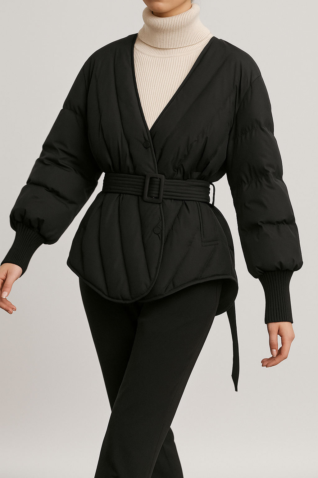 Muse and Valeur | Quilted Down Jacket