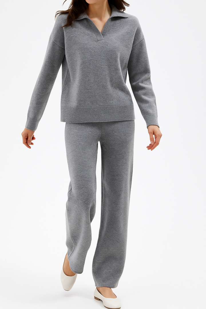 Muse and Valeur | Polo Knit Set