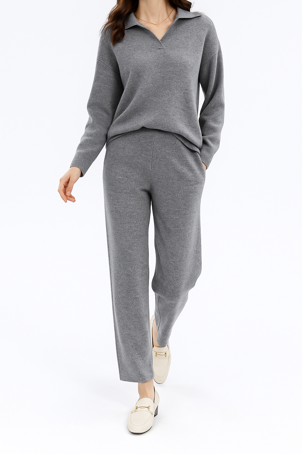 Muse and Valeur | Polo Knit Set