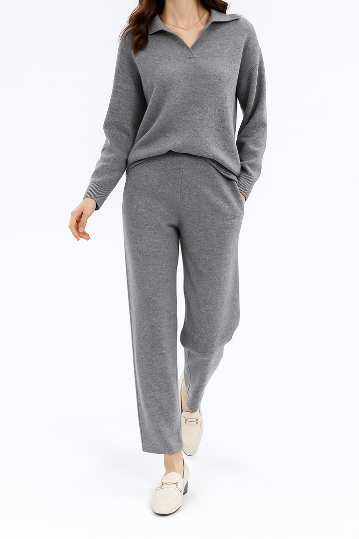 Muse and Valeur | Polo Knit Set