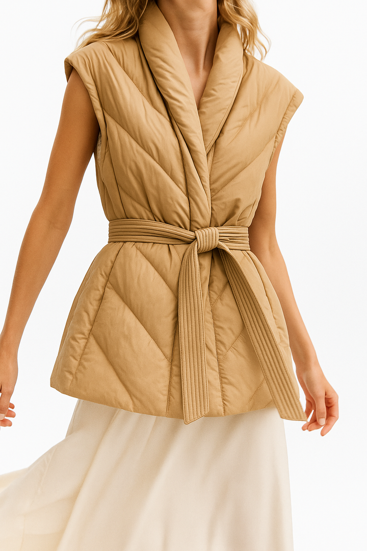 Muse and Valeur | Belted Down Vest