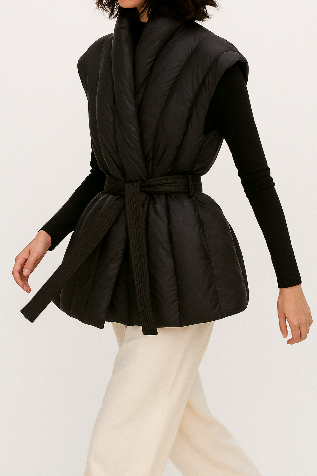 Muse and Valeur | Belted Down Vest