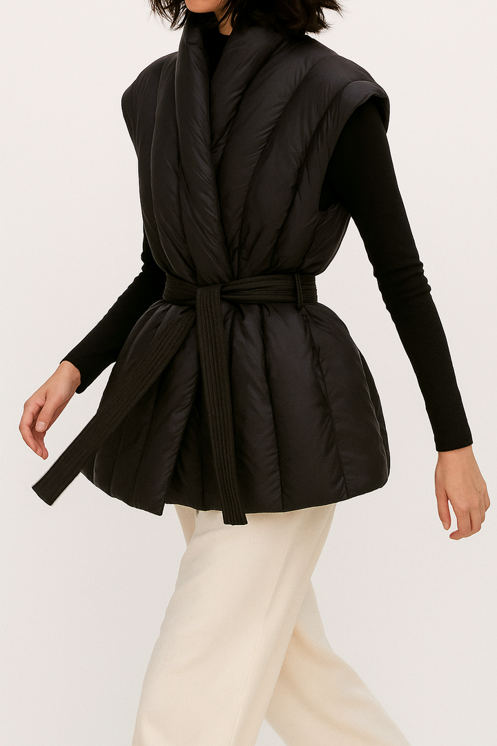 Muse and Valeur | Belted Down Vest