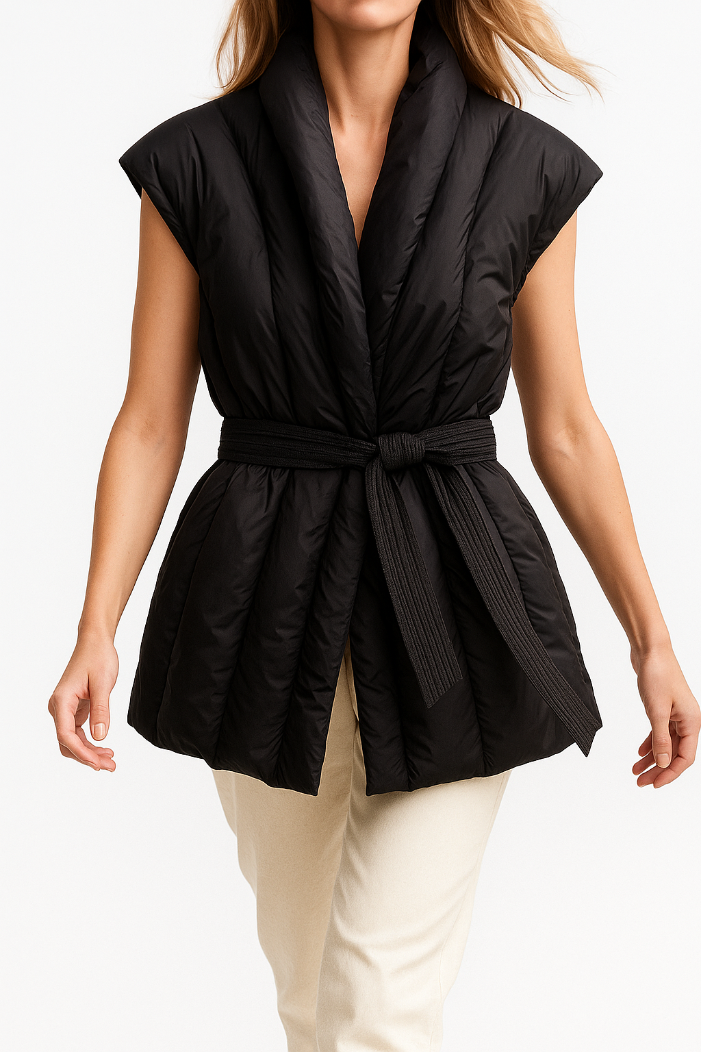 Muse and Valeur | Belted Down Vest
