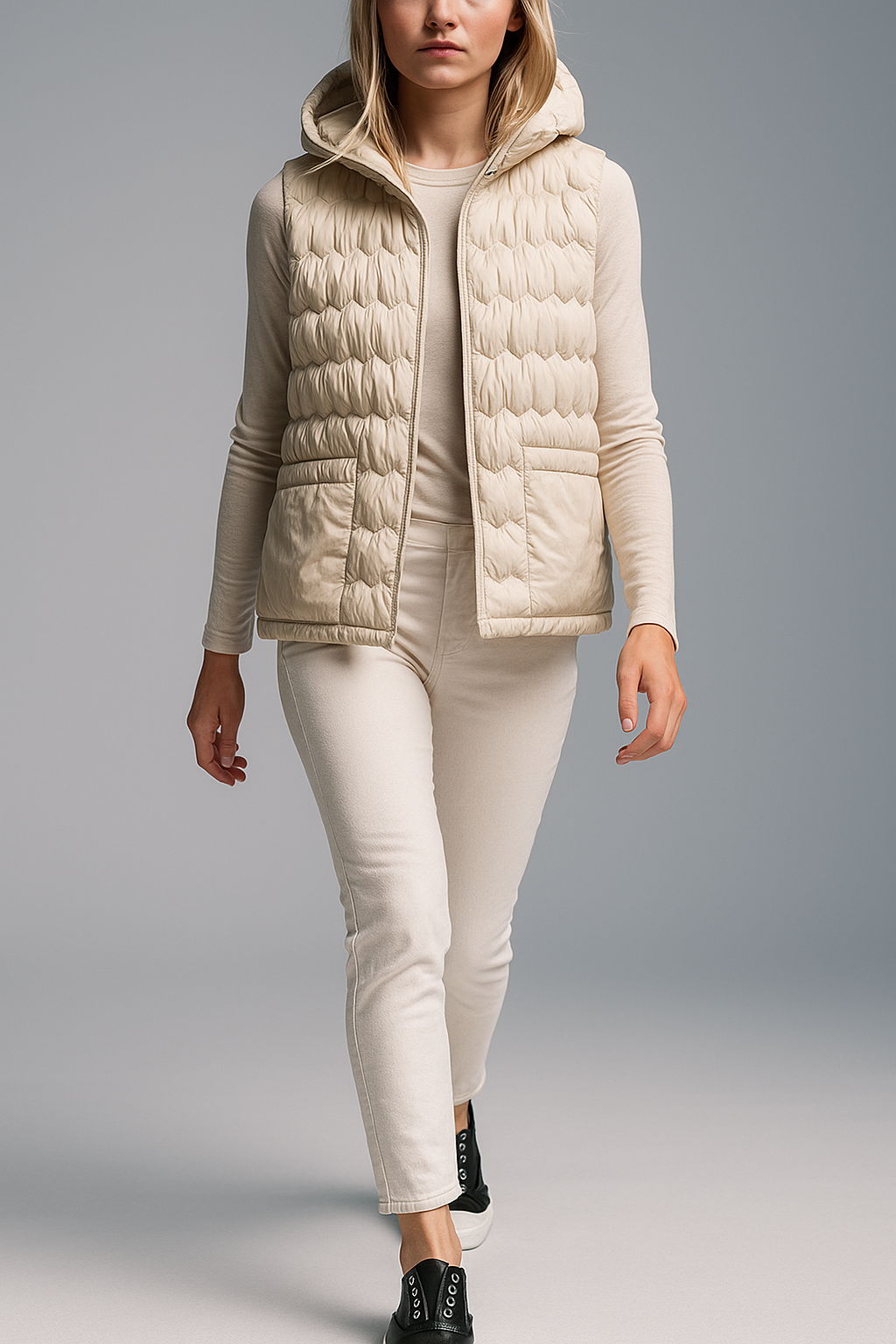 Muse and Valeur | Puffer Vest in Gold