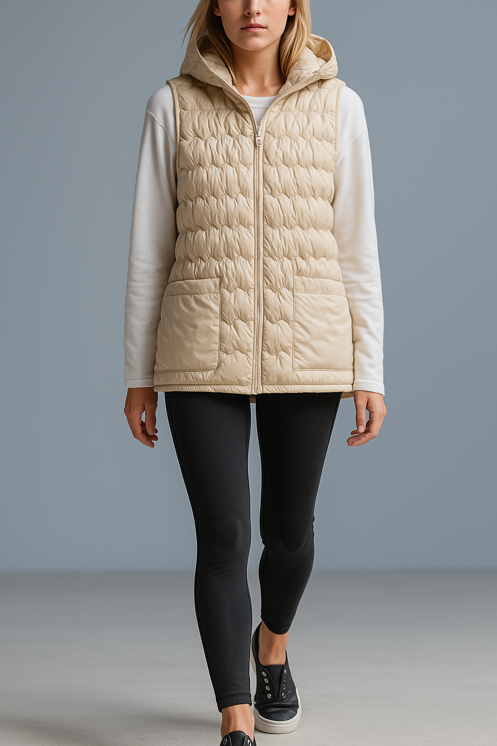Muse and Valeur | Puffer Vest in Gold