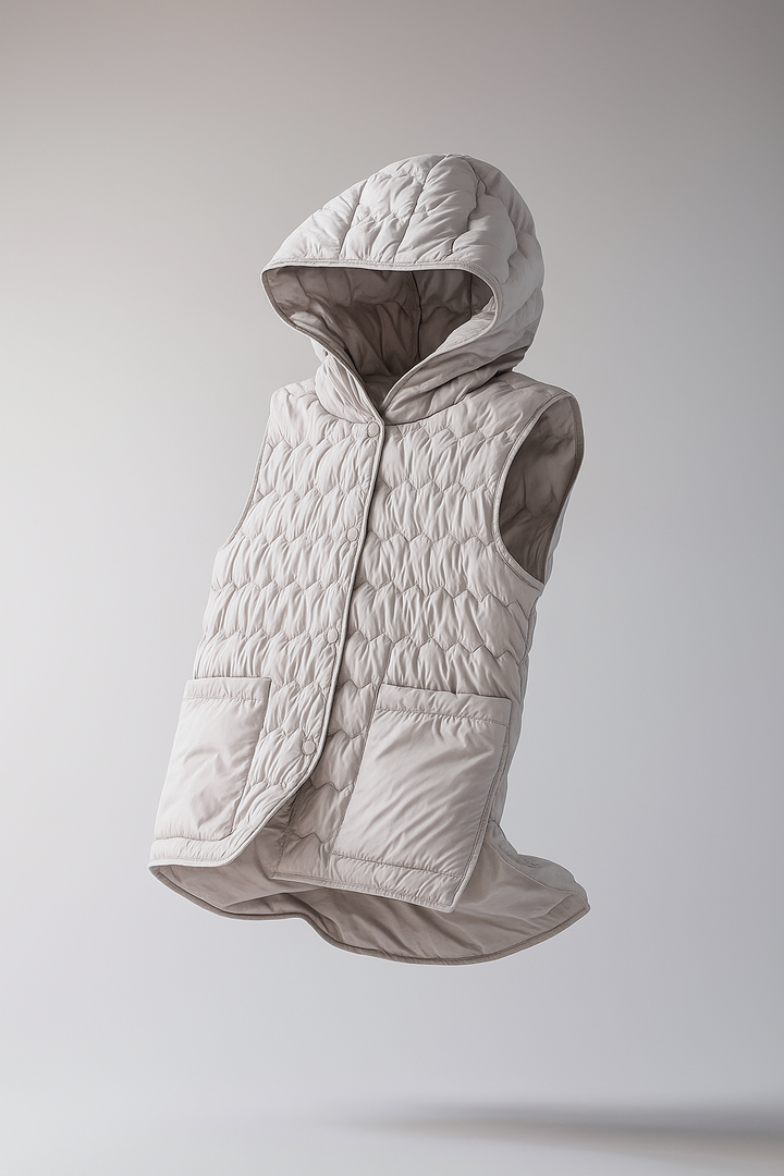 Muse and Valeur | Puffer Vest in Gold