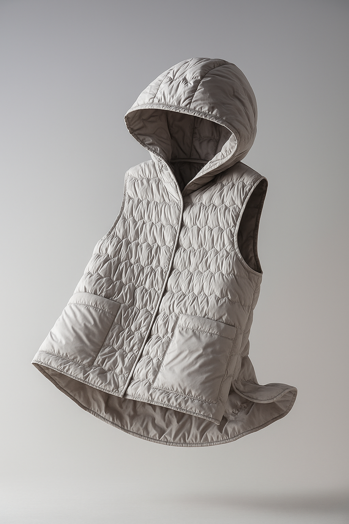 Muse and Valeur | Puffer Vest in Gold