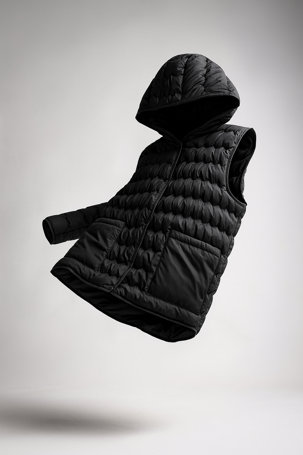 Muse and Valeur | Puffer Vest in Gold