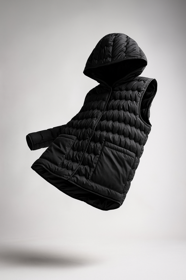 Muse and Valeur | Puffer Vest in Gold
