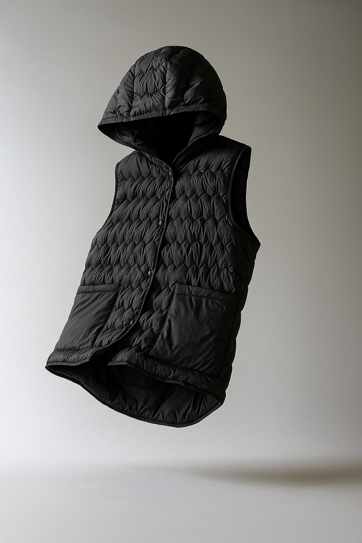 Muse and Valeur | Puffer Vest in Gold
