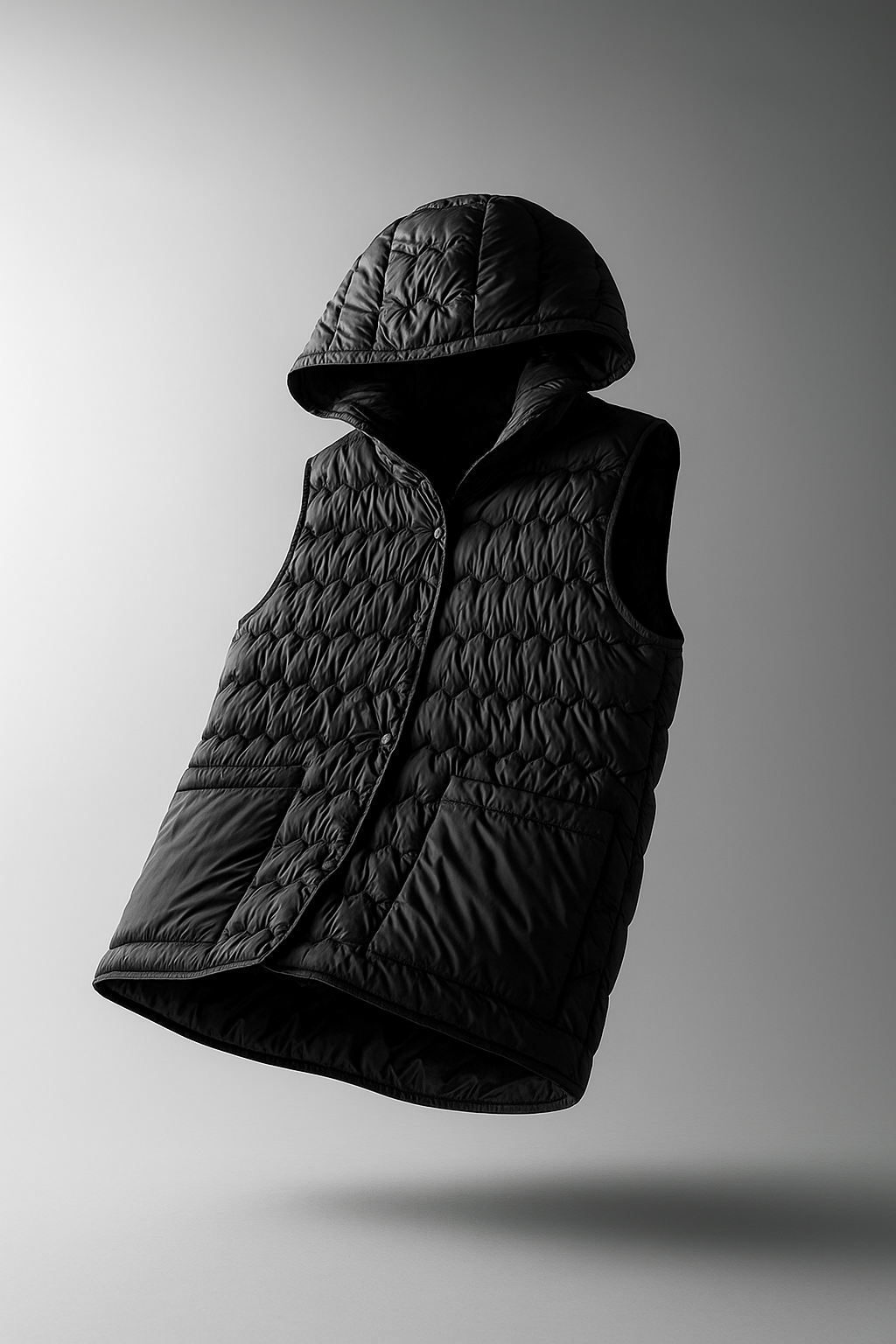 Muse and Valeur | Puffer Vest in Gold