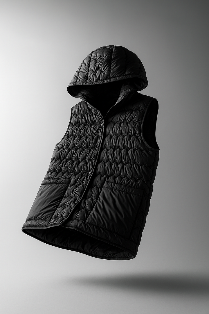 Muse and Valeur | Puffer Vest in Gold