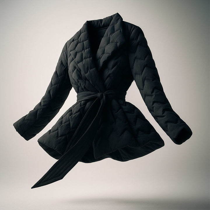 Muse and Valeur | Quilted Wrap Coat