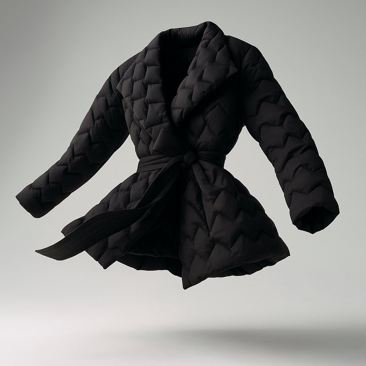 Muse and Valeur | Quilted Wrap Coat
