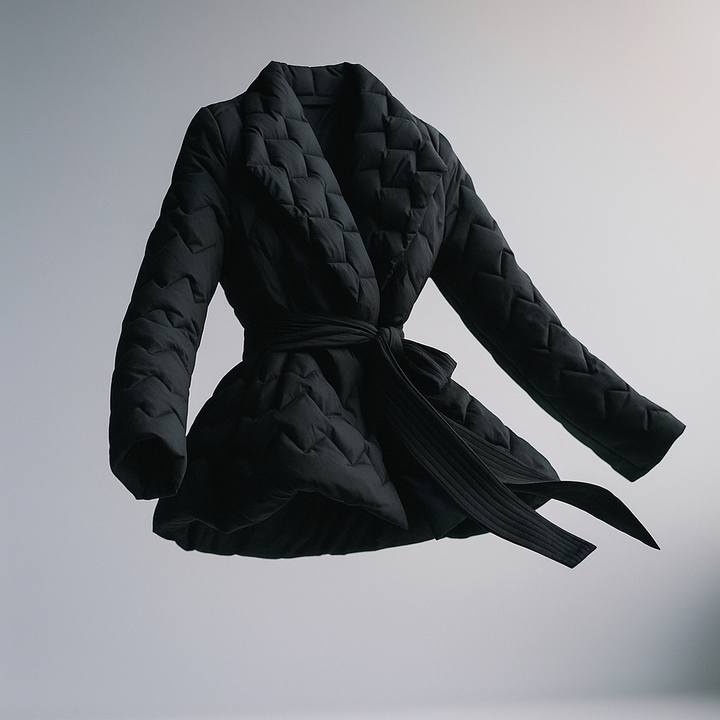 Muse and Valeur | Quilted Wrap Coat