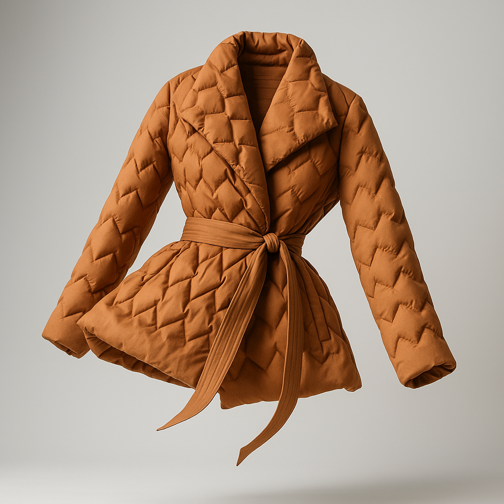 Muse and Valeur | Quilted Wrap Coat