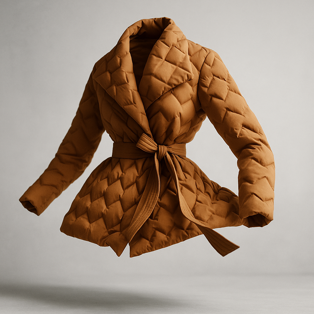 Muse and Valeur | Quilted Wrap Coat