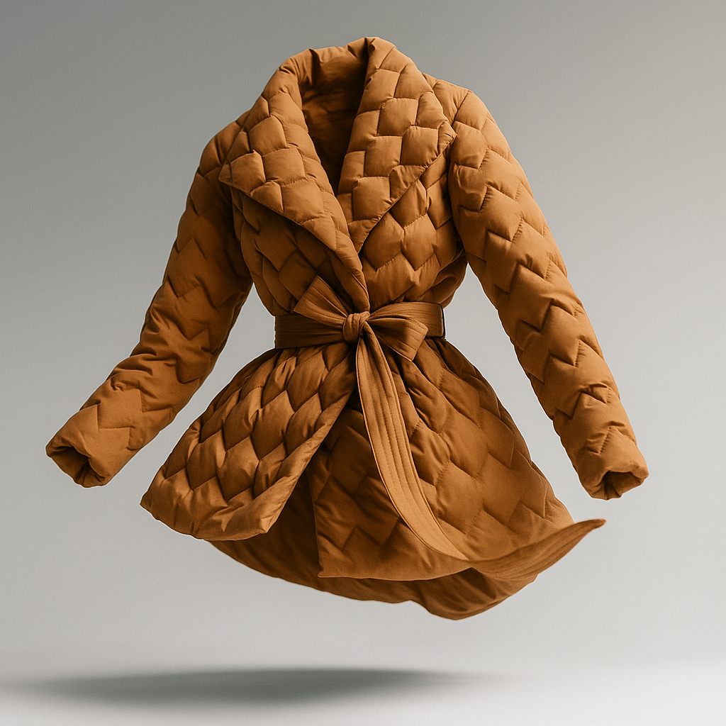 Muse and Valeur | Quilted Wrap Coat