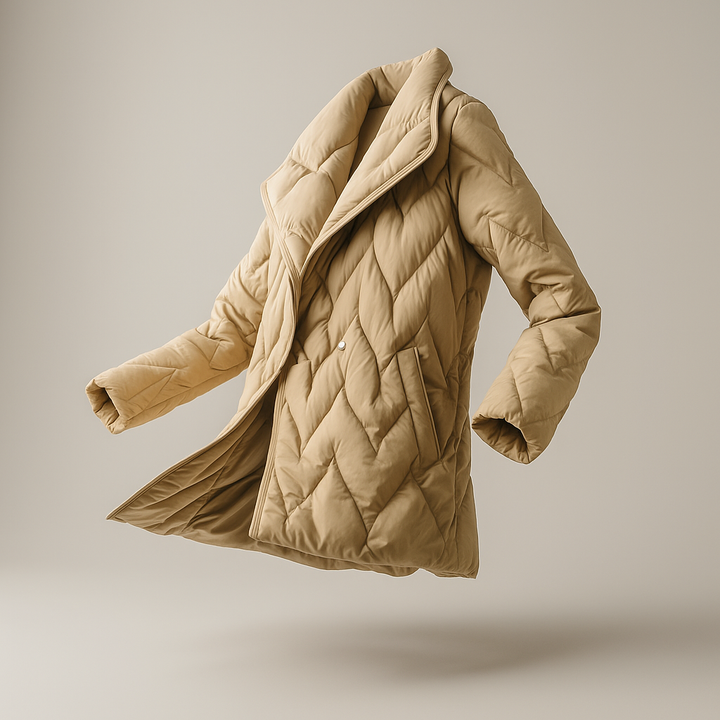 Muse and Valeur | Quilted Wrap Coat