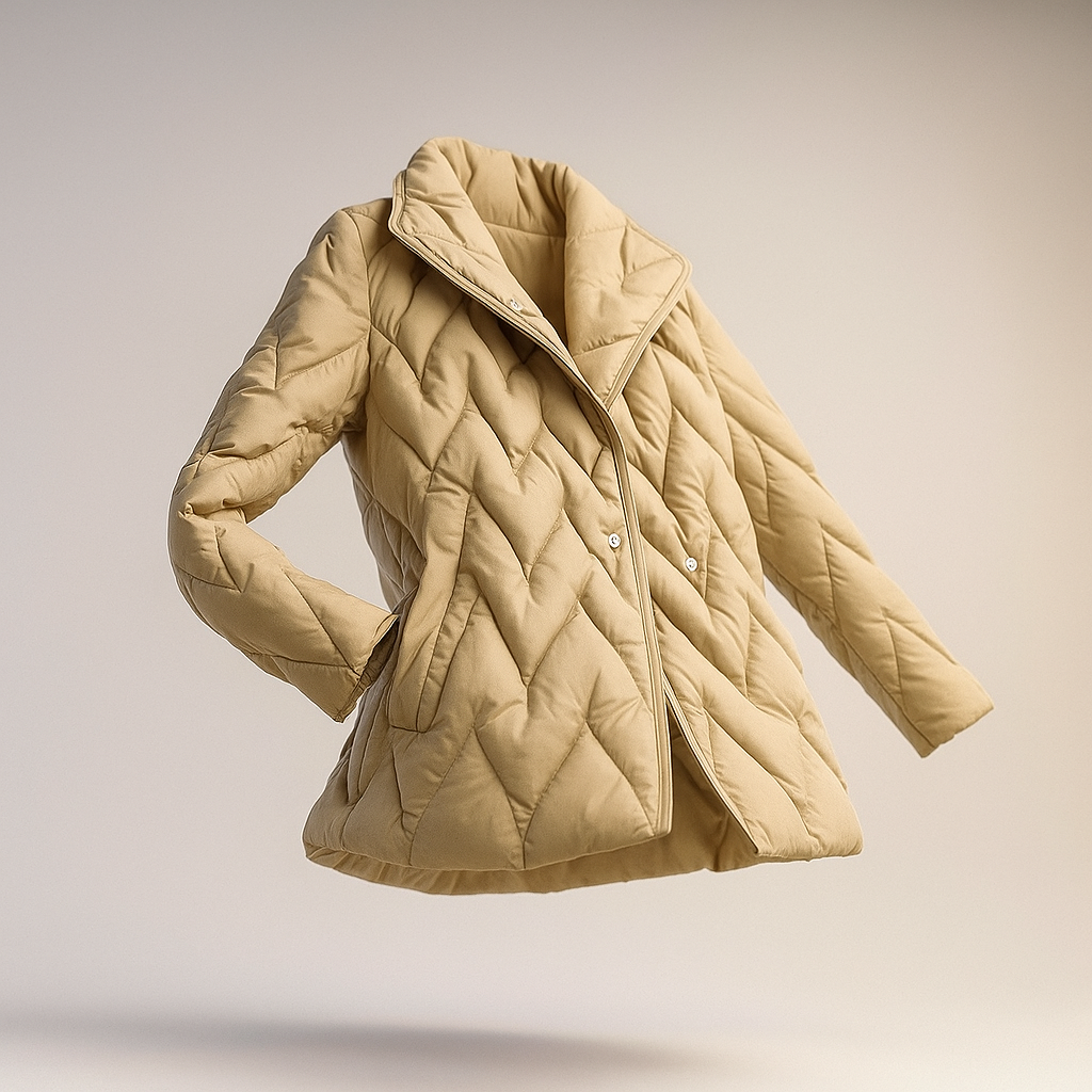 Muse and Valeur | Quilted Wrap Coat