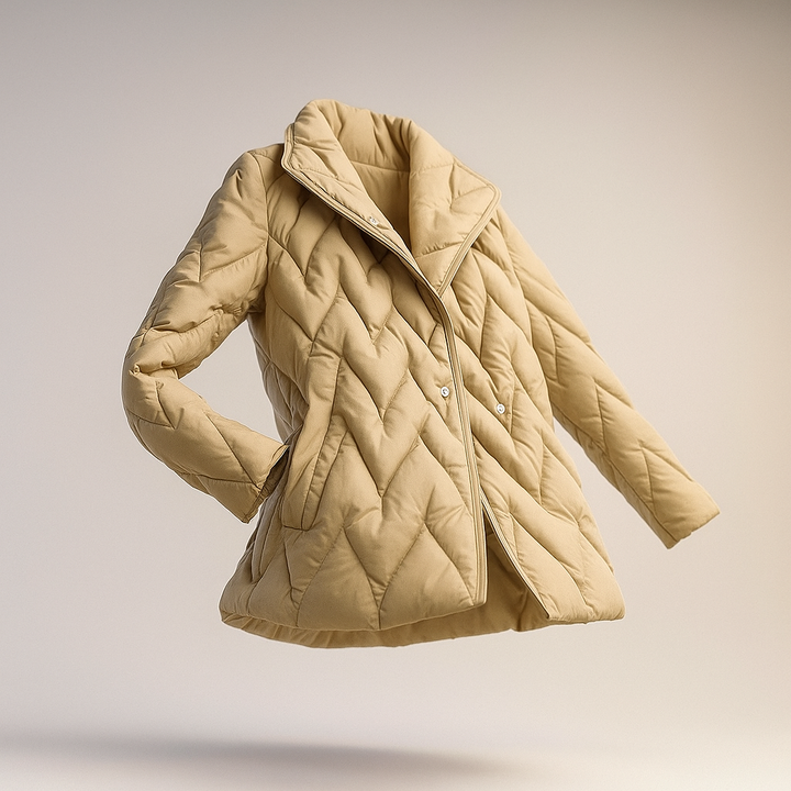 Muse and Valeur | Quilted Wrap Coat