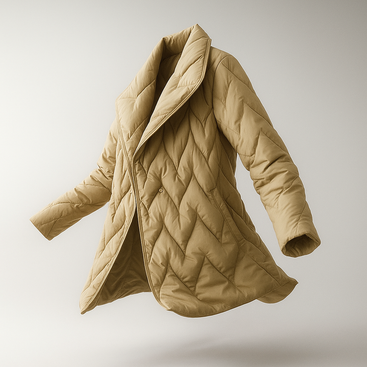 Muse and Valeur | Quilted Wrap Coat