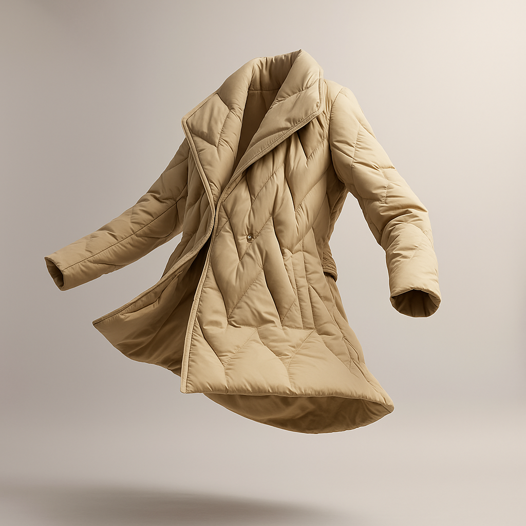 Muse and Valeur | Quilted Wrap Coat