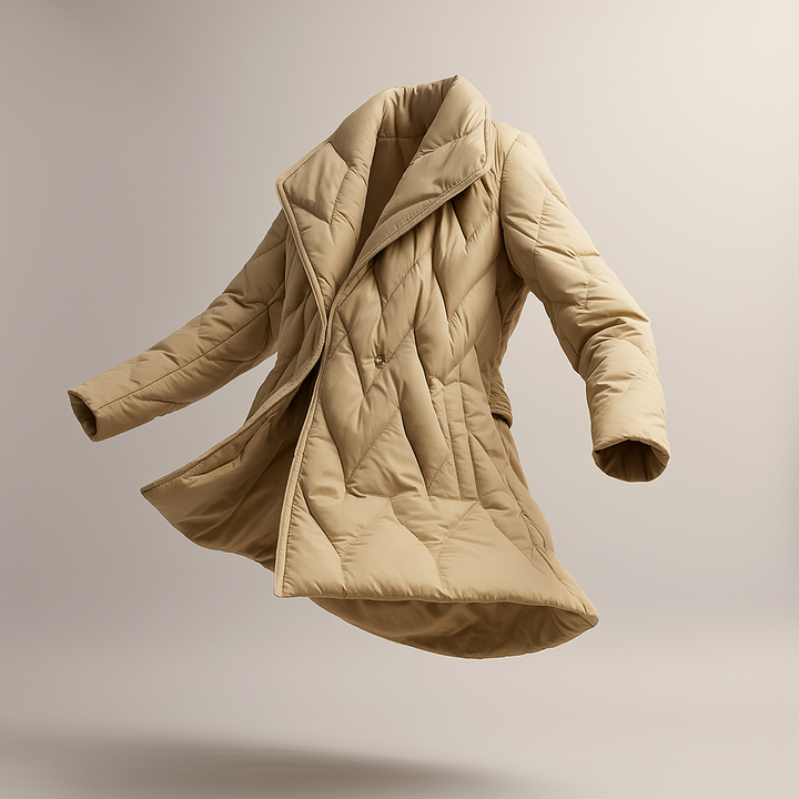 Muse and Valeur | Quilted Wrap Coat