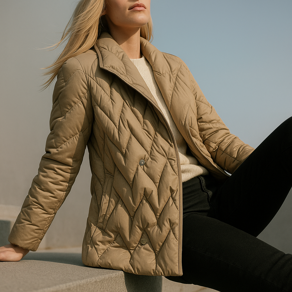 Muse and Valeur | Quilted Wrap Coat