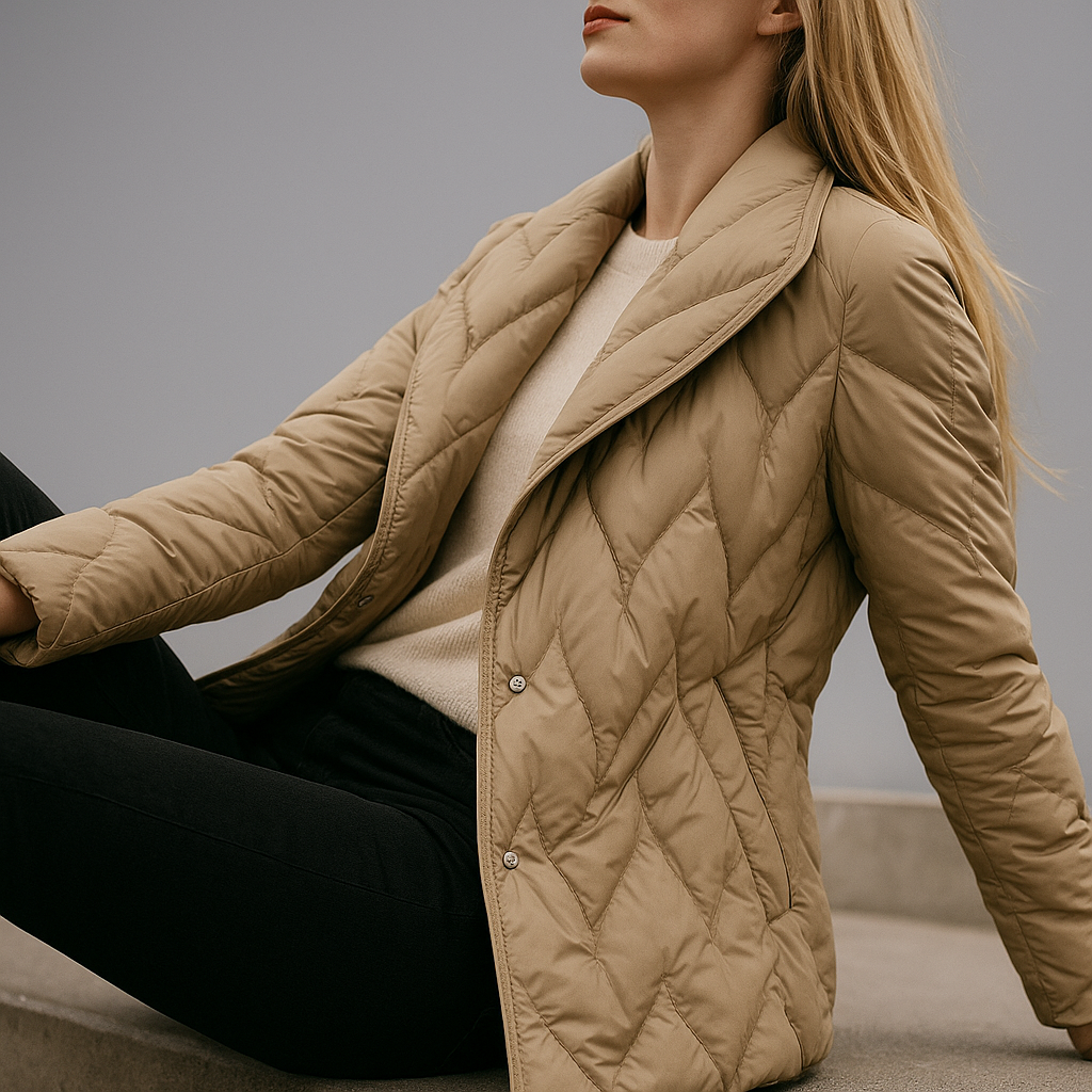 Muse and Valeur | Quilted Wrap Coat